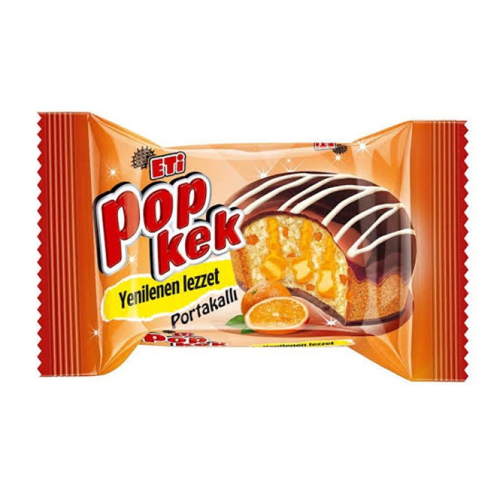 Eti pop kek portakallı