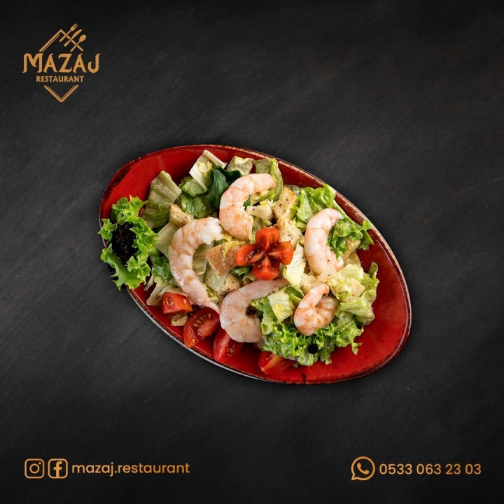 Shrimp caesa salad