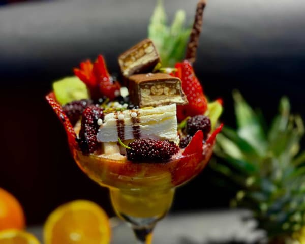 Snickers fruit salad