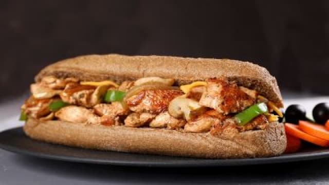 Fajita sandwich