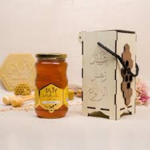 التاجي عسل زهر الزلوع 475 غرام