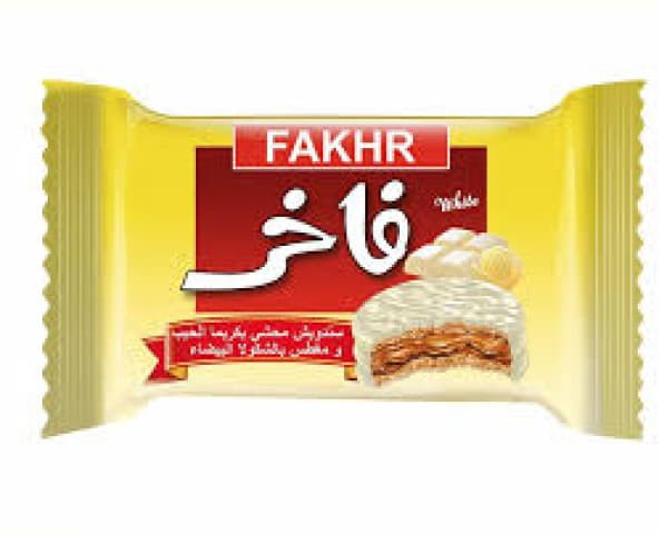 فاخر بسكويت محشي بالحليب 30غرام