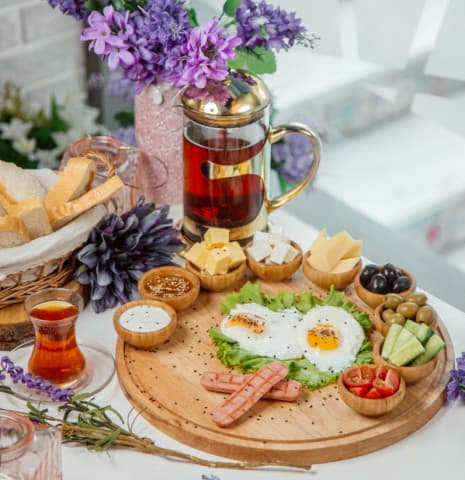 Breakfast for one person