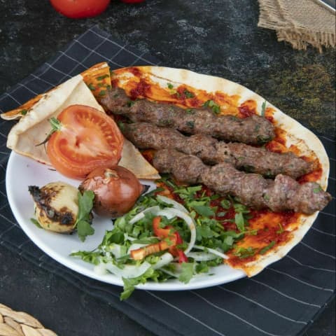 Half a kilo of meat kebab