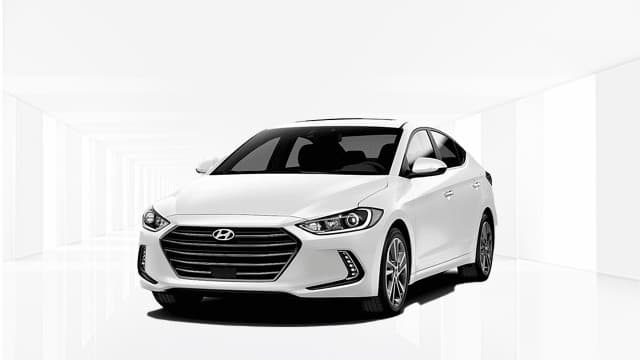 Elantra 2018 white