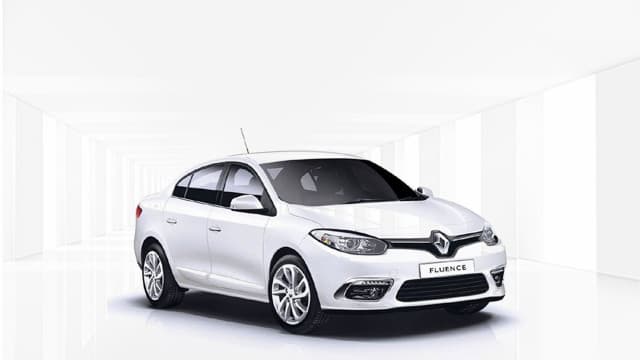 Renault flunce 2017 white